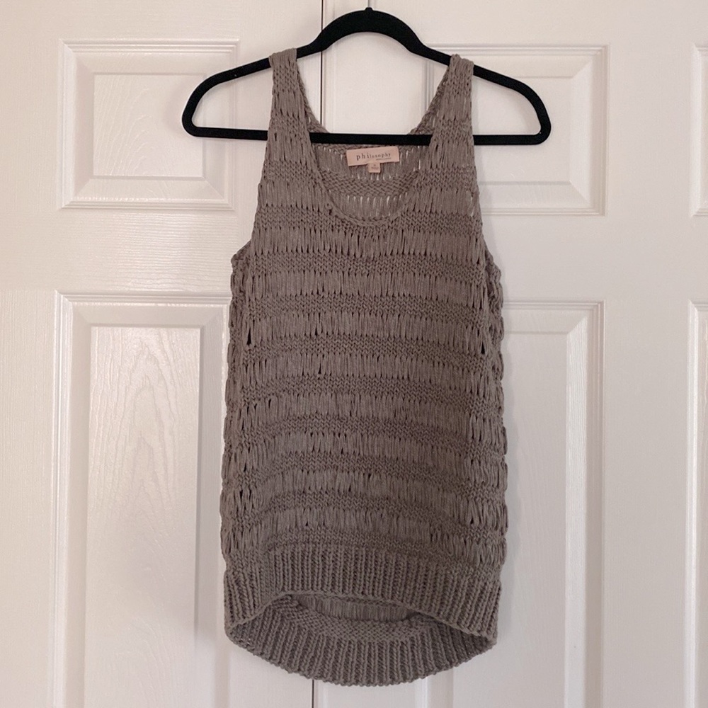 Philosophy summer sweater